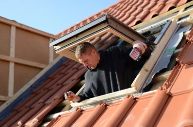 Pose de fenêtres de toit Velux à Coole